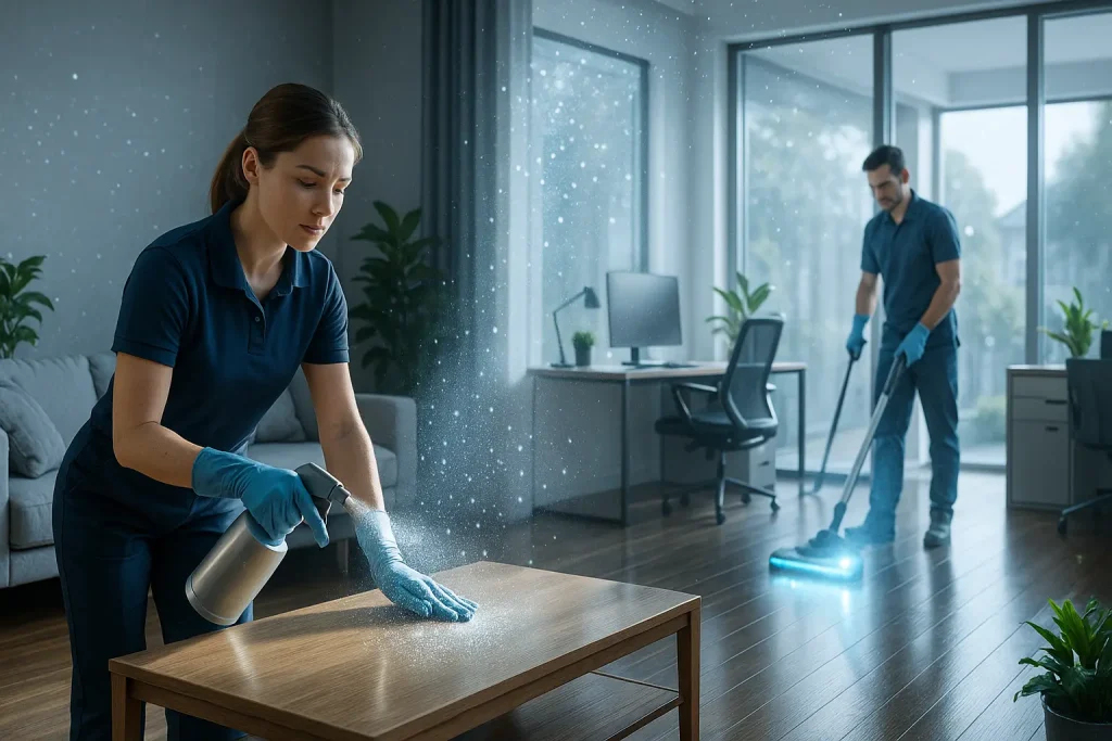 Get The Health Benefits of Hiring Professional Cleaning Services