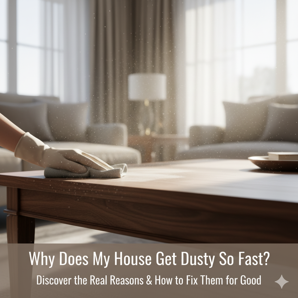 Learn how Why Does My House Get Dusty So Fast