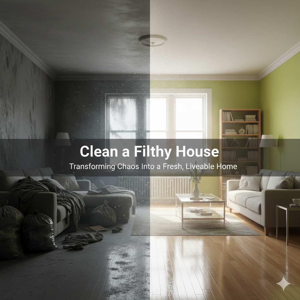 Learn How Trusted Professionals Clean a Filthy House in Virginia: Step-by-Step Guidance