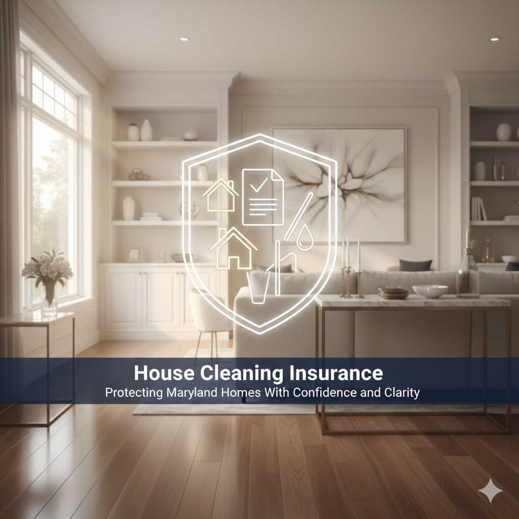 Get To Know About House Cleaning Insurance in Maryland: Essential Protection for Your Home