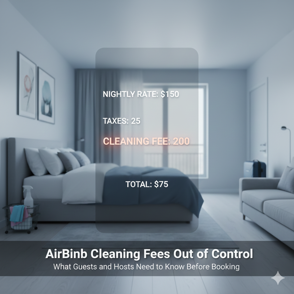 Airbnb Cleaning Fees Out of Control