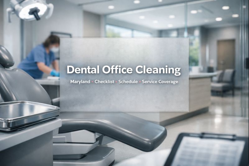 Dental Office Cleaning