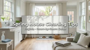 Spring House Cleaning Tips in Virginia: A Room-by-Room Guide