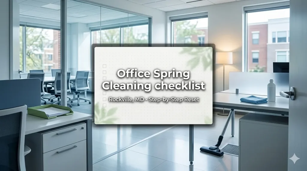 Office Spring Cleaning checklist