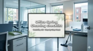 Office Spring Cleaning checklist in Rockville, MD: Step-by-Step Reset Tip